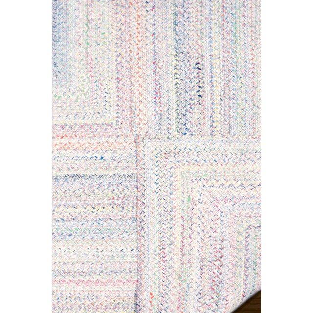 2010s Faro Indoor/Outdoor Blue Area Rug, 8' 9'' X 11' 9'' For Sale - Image 5 of 8