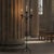 Hand Forged Iron Floor Candelabra 52″ (132cm) Antique Copper Patina 3-Arm Grand Vertical Statement Decor For Sale - Image 4 of 9