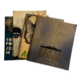 Vintage Italian Travel Books- Set of 4 For Sale