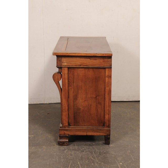 19th Century Italian Empire Medium Wood Chest of Drawers For Sale In Atlanta - Image 6 of 12