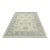 21st Century Handwoven Wool Turkish Oushak Pastel Grey Oriental Rug 9'x 11'6" For Sale