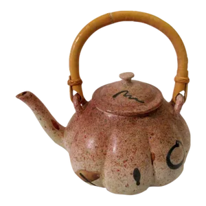 Teapot Signed Michael Pratt Oregon Pacific Nw Red Speckled Studio Pottery