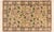 Beige Shabby Chic Pak-Persian Beige/Green Wool Rug - 3'2'' X 5'1'' For Sale - Image 8 of 9