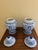 Late 20th Century Chinoiserie Blue and White Porcelain Ginger Jars, Pair For Sale - Image 5 of 8