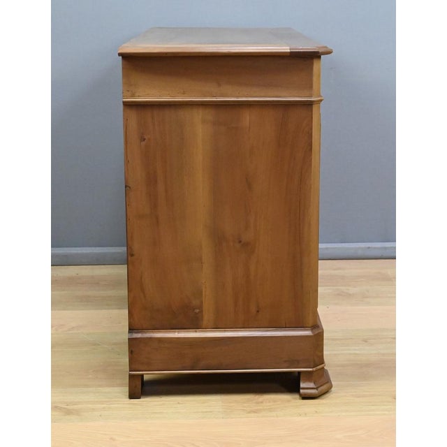 Louis-Philippe Style Walnut Chest of Drawers, 1900s For Sale - Image 12 of 18