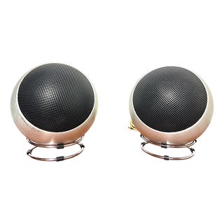 Vintage Hifi-Box 210A Speakers from Grundig, Germany, 1970s, Set of 2 For Sale