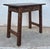 Late 19th Century Side Table Handmade Carved Oak Wood For Sale - Image 6 of 6