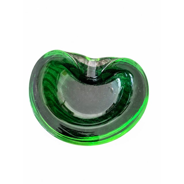 Mid-Century Modern Vintage Murano Glass Ashtray, 1960s For Sale - Image 3 of 5
