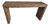Farmhouse Coastal Rattan Console Table For Sale