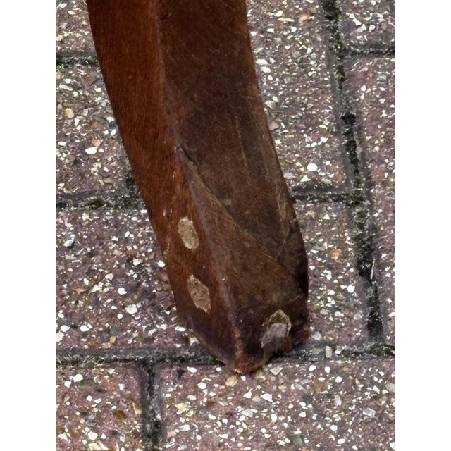 William IV Library Chair with Mahogany Frame For Sale - Image 9 of 10