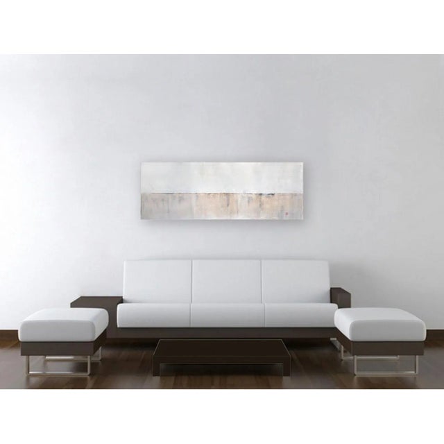 "SkyLine XII" Contemporary Abstract Acrylic Painting For Sale - Image 4 of 4