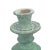 A Moroccan Tamegroute glazed candlestick holder is a handcrafted piece made in the historic pottery village of Tamegroute...