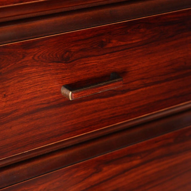 Japanese High Chest of Drawers, 1980s For Sale - Image 3 of 14