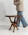 Brown 20th Century African Carved Wood Coffee Table with Base For Sale - Image 8 of 13