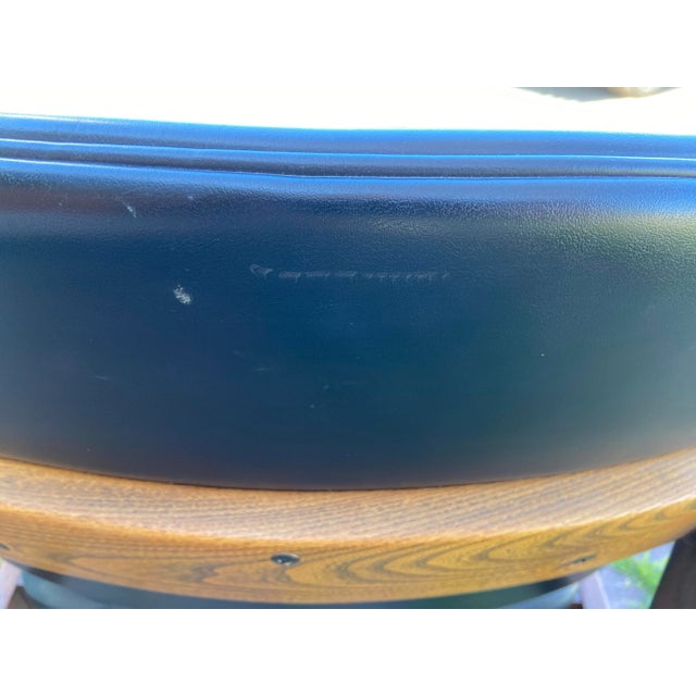 1980s 1980s Vintage Modern Walnut Armchair by United Chair Company For Sale - Image 5 of 12