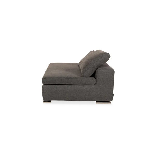 Moore Fabric Two-Seater Grey Sofa from Minotti For Sale - Image 10 of 11