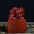 1950s Large Carved Stone Seal With Mythical Beasts For Sale - Image 4 of 9