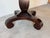 Vintage American Empire Style Mahogany Occasional Table For Sale - Image 9 of 11
