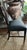 Brown Antique Federal Shield Back Chair With Inlaid Marquetry and Nailheads For Sale - Image 8 of 11