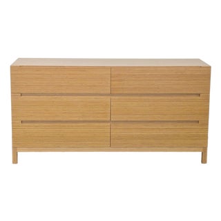 Greenington Bamboo 6-Drawer Dresser – Modern Natural Finish For Sale