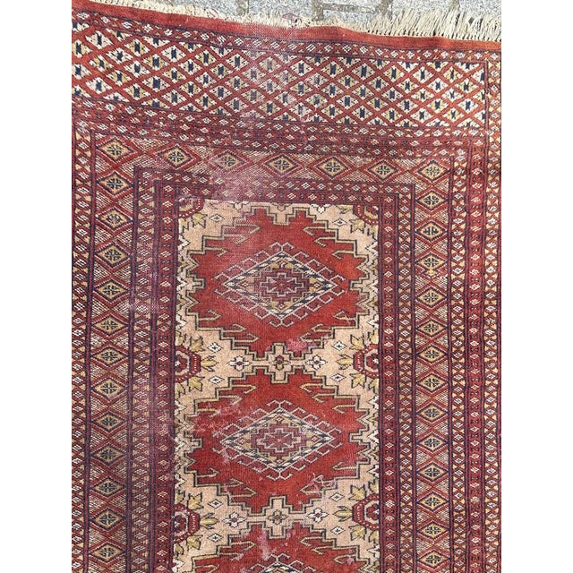 Vintage Pakistani Turkmen Style Rug, 1980s For Sale - Image 3 of 17