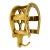 Vintage Brass Horseshoe Wall Hat Holder & Hook – Western / Equestrian Style For Sale