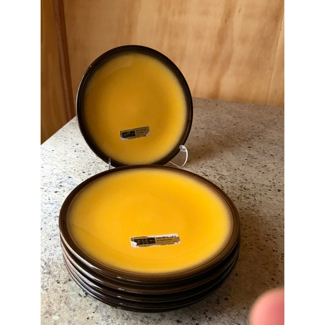 Vintage Plates from SIC Scuola Italiana Ceramiche, Italy, 1970s, Set of 6 For Sale - Image 6 of 14