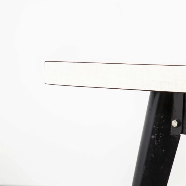 1950s French Rectangular T55 Dining Table from Tolix, 1950s For Sale - Image 5 of 10