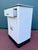 1940s Art Deco White Metal Utility Cabinet With Chrome Details For Sale - Image 14 of 17