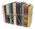 Decorative Books - Vintage New England Book Bundle - 1 foot of Books For Sale