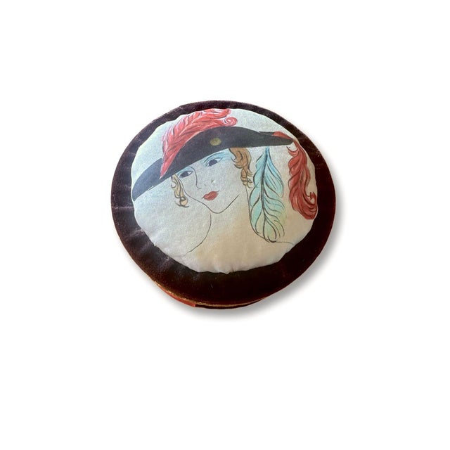 Vintage French Silk Jewelry Box Handmade Boudoir Trinket Box Provençal Satin Lined Vanity Box Romantic Decor For Sale In Philadelphia - Image 6 of 6