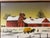 Signed H. Hargrove Winter Farm Landscape Oil Painting With Attached Gallery Light For Sale - Image 9 of 9
