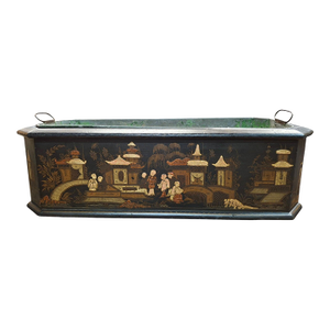 Late 18th-Early 19th Century English Chinoiserie Octagonal Jardiniere