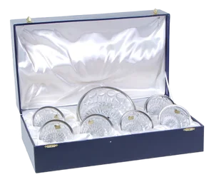 Fruit Salad Service Lead Crystal Service, 1960s, Set of 7