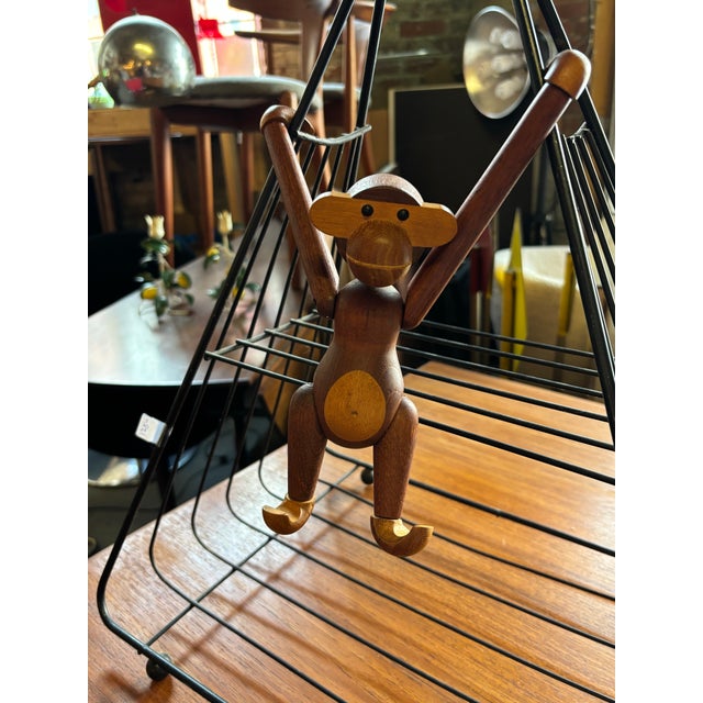 1960s Kay Bojesen Teak Monkey For Sale - Image 11 of 12