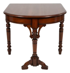 Georgian-Style Mahogany Tripod Pedestal Table