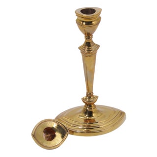 Mottahedeh Historic Natchez Brass Candlestick For Sale
