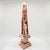 Big Obelisk in Red and White Italian Marble, Italy, 1970s For Sale - Image 9 of 9