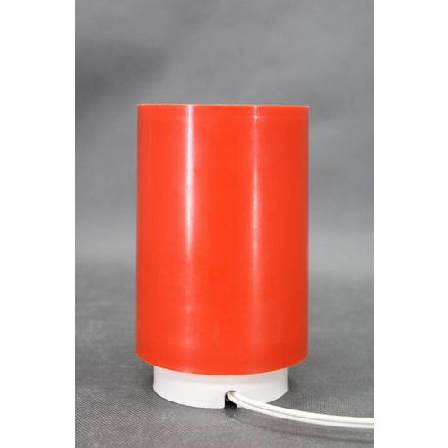 Mid-Century Plastic Table Lamp, Czechoslovakia, 1960s For Sale - Image 3 of 11
