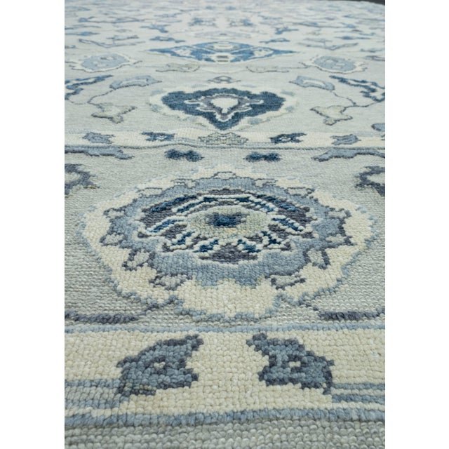 Early 21st Century Turkish Oushak Rug 12'6" x 16'4" #18504 For Sale - Image 5 of 8