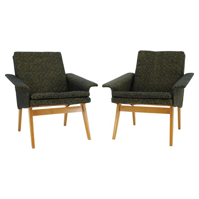 Set of Armchairs, Czechoslovakia, 1960s For Sale - Image 17 of 17