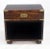 Brown 20th Century Campaign John Stuart Rosewood and Brass Nightstand For Sale - Image 8 of 9