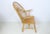 1970s Vintage Hans Wegner Style Ash Peacock Arm Chair For Sale - Image 12 of 13