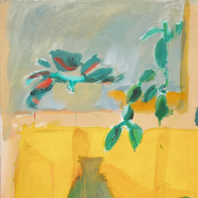 'Study of a Fruit and Vase', Large Post-Impressionist American School Still Life For Sale - Image 4 of 8