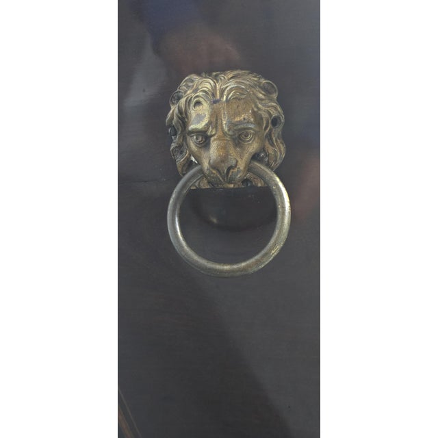 Wood Inlaid Mahogany Wine Cooler by Edwards and Roberts, 1800 For Sale - Image 7 of 18