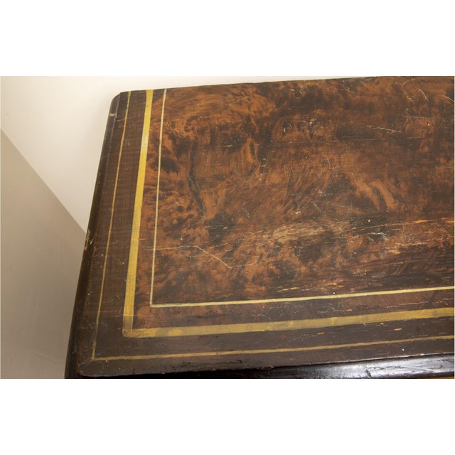 19th Century Faux-Grained Painted Four Drawer Chest of Drawers For Sale - Image 4 of 11