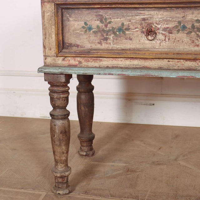 Colonial Painted Serving Table, 1890s For Sale - Image 5 of 12