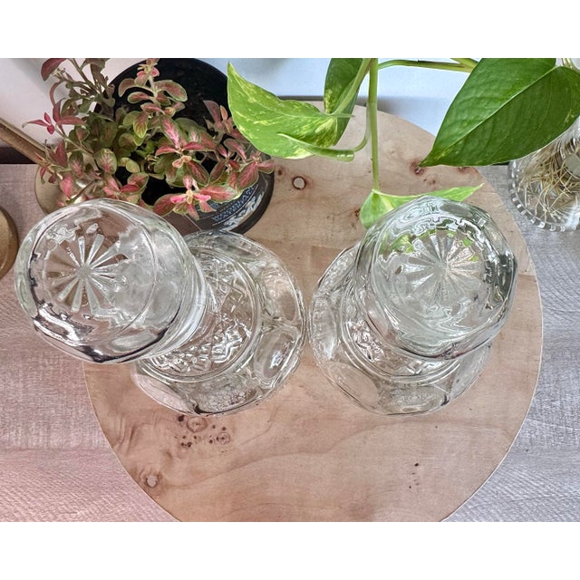 Vintage Princess House Inc. Crystal Decanter Set of 2 For Sale - Image 4 of 6