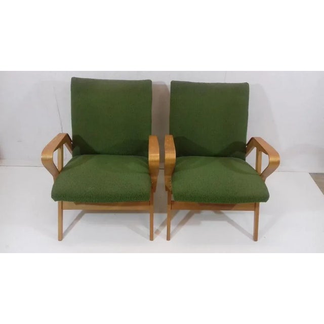 Vintage Furniture by Tatra Redule, 1960s, Set of 8 For Sale - Image 3 of 14