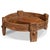 Mid 20th Century Carved Chakki Table, 1940s For Sale - Image 4 of 4